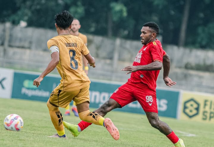 Persijap saat melakoni salah satu laga fase grup.
