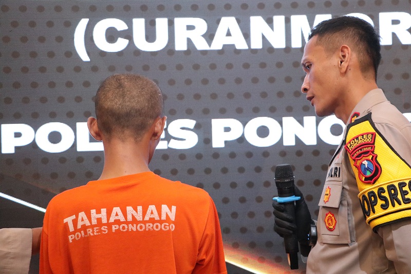 EMPAT KALI : Tommy Edi Saputro nekat melakukan pencurian lantaran kepincut ladies companion (LC) tempat kareoke langganannya.