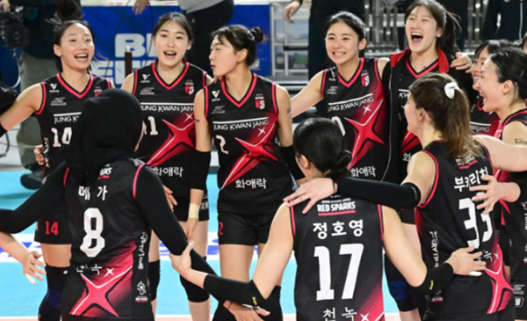 Red Sparks akan bertanding lagi besok melawan Hyundai Hillstate