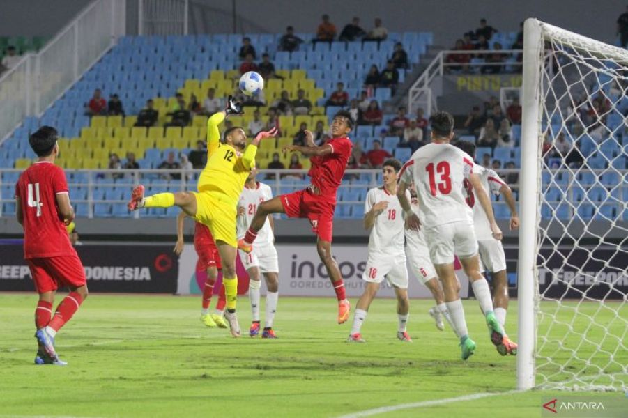 Indonesia vs Yordania di Mandiri U-20 Challenge Series