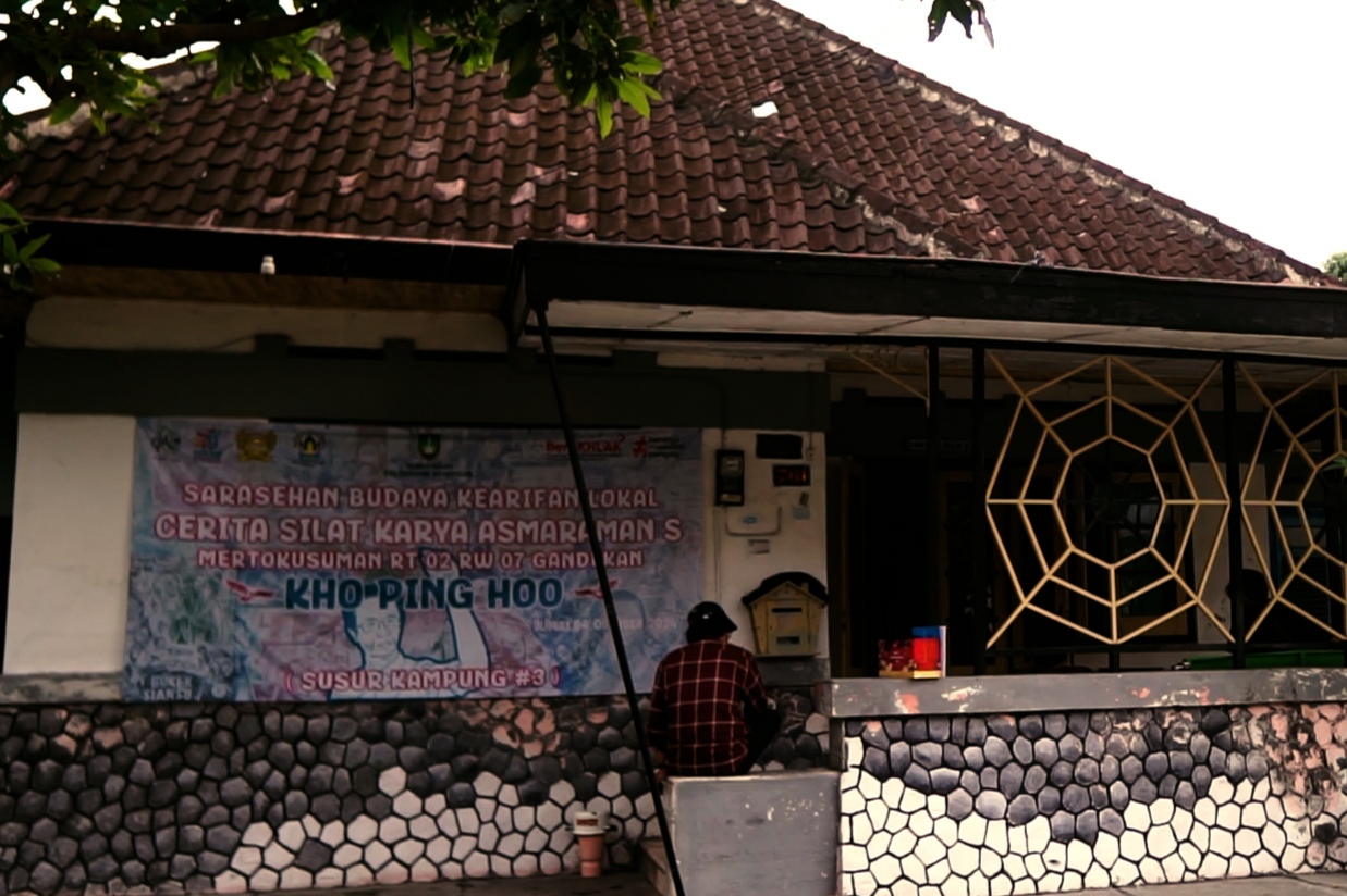 BERSEJARAH: Kediaman Kho Ping Hoo di Kampung Mertokusuman RT 2, RW 7, Kelurahan Gandekan, Kecamatan Jebres, Solo.