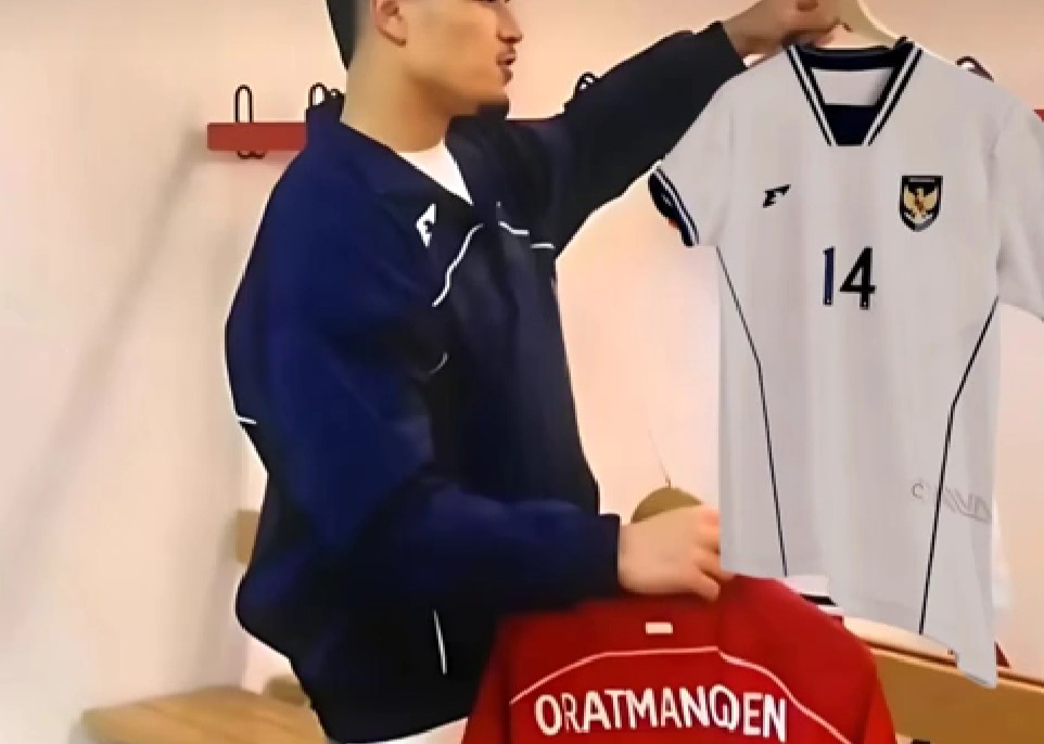 Leaked jersey away Timnas Indonesia