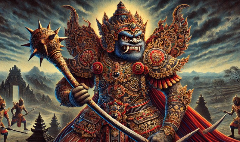 Ilustrasi tokoh wayang Wilkataksini