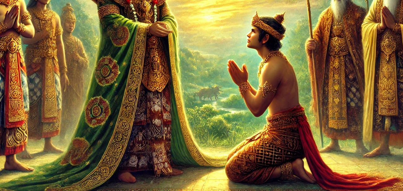 Ilustrasi lakon wayang Gunawan Tundung