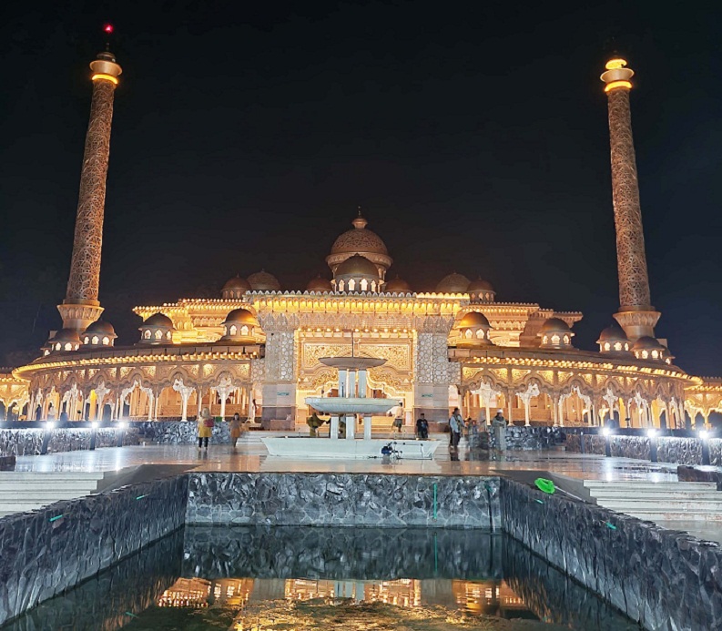 WAYAH SUBUH: Masjid An Nahdla, Desa Sumberejo, Kecamatan Margomulyo, Kabupaten Bojonegoro. (DOKPRI/KRISHNA IZI)