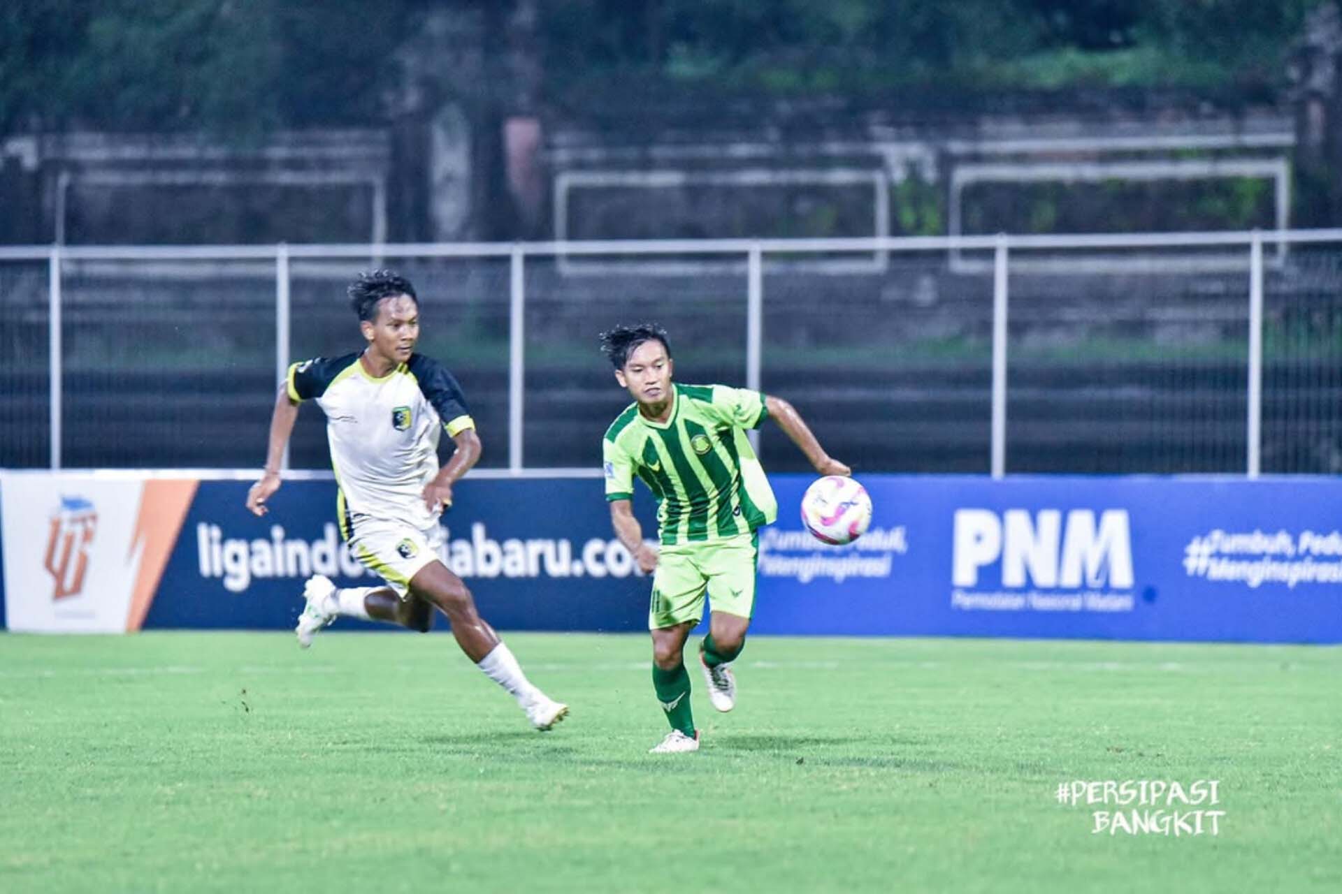 KALAH: PSM Madiun harus menerima kekalahan pahit saat berhadapan dengan Persipasi Bekasi pada Minggu (2/2) lalu. (INSTAGRAM PERSIPASI)
