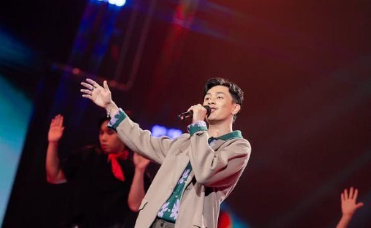 Penampilan Kenriz di babak Spektakuler Show Indonesian Idol Season XIII, Senin 3 Februari 2025.