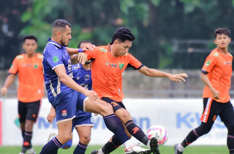 Persibo tumbang dari tuan rumah Persekat.