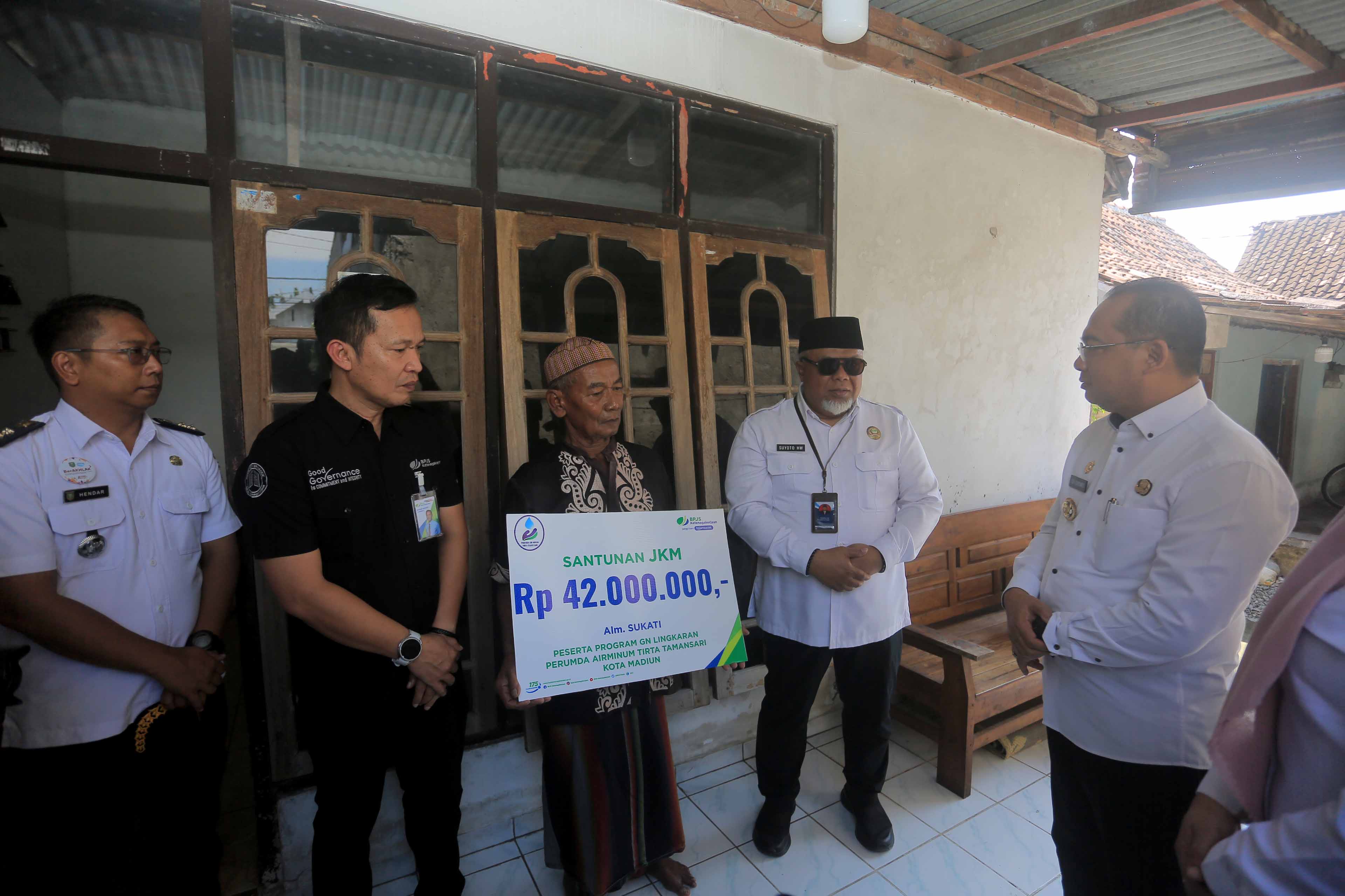 SOSIAL: Program santunan kematian tetap dialokasikan anggarannya oleh Pemkot Madiun pada tahun ini.