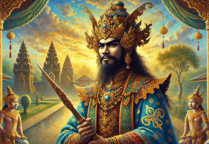 Ilustrasi tokoh wayang Raden Dewabrata