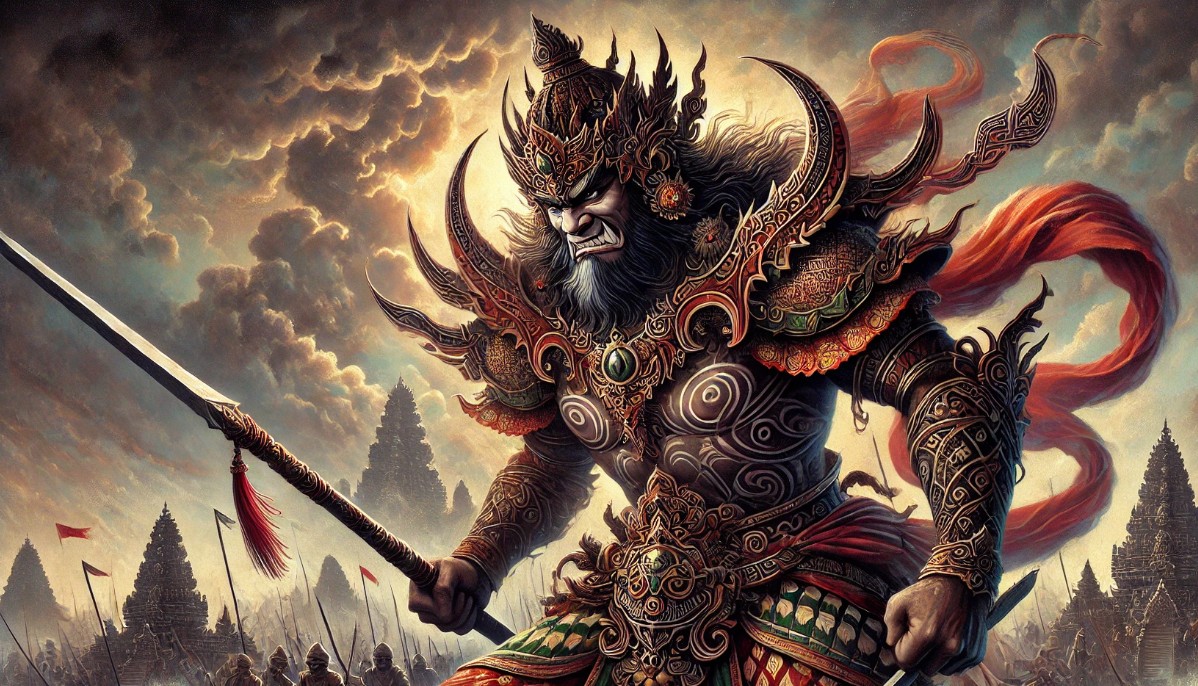 Ilustrasi tokoh wayang Dursala