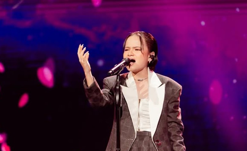 Penampilan Mesa Hira di panggung Spektakuler Show Indonesian Idol, Senin 10 Februari 2025.
