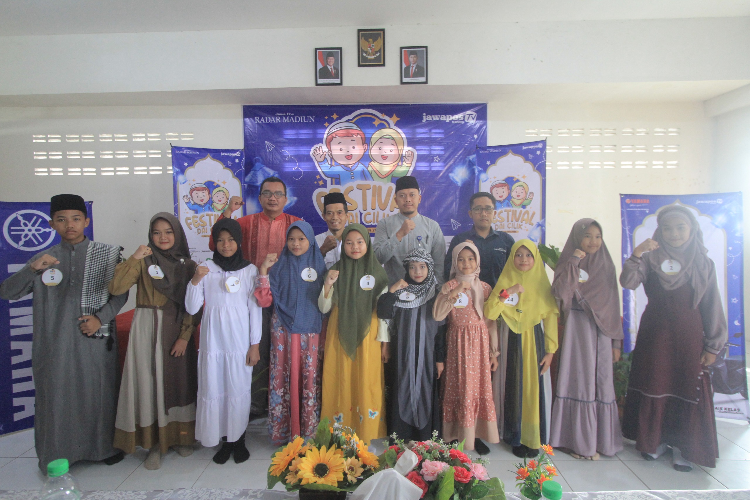 Keseruan audisi Festival Dai Cilik Ramadan 2025 di Magetan, Selasa 11 Februari 2025.
