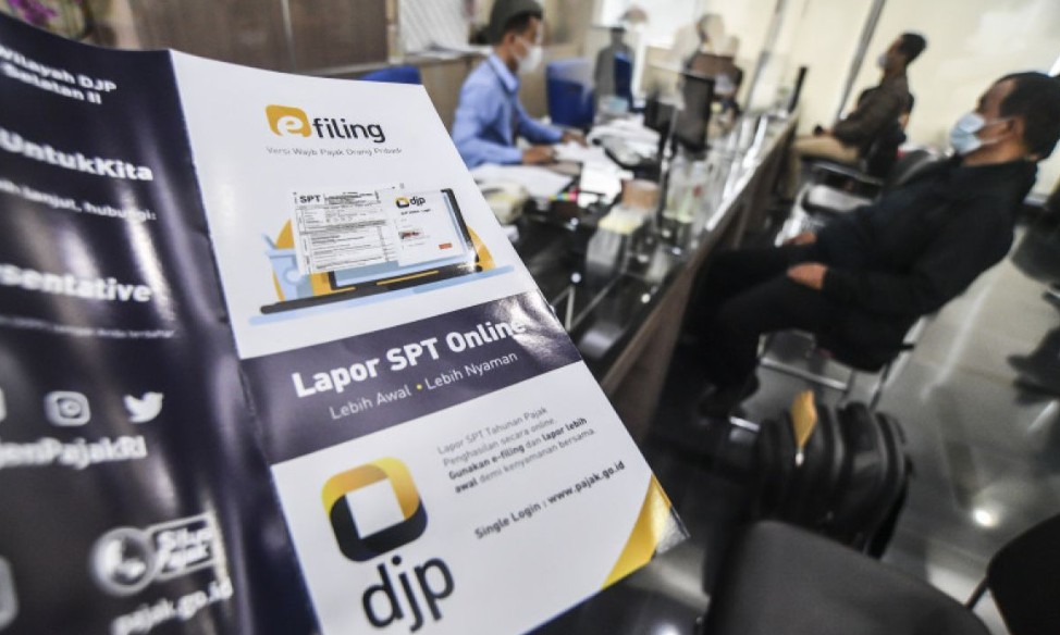 Ilustrasi lapor SPT Tahunan oleh wajib pajak
