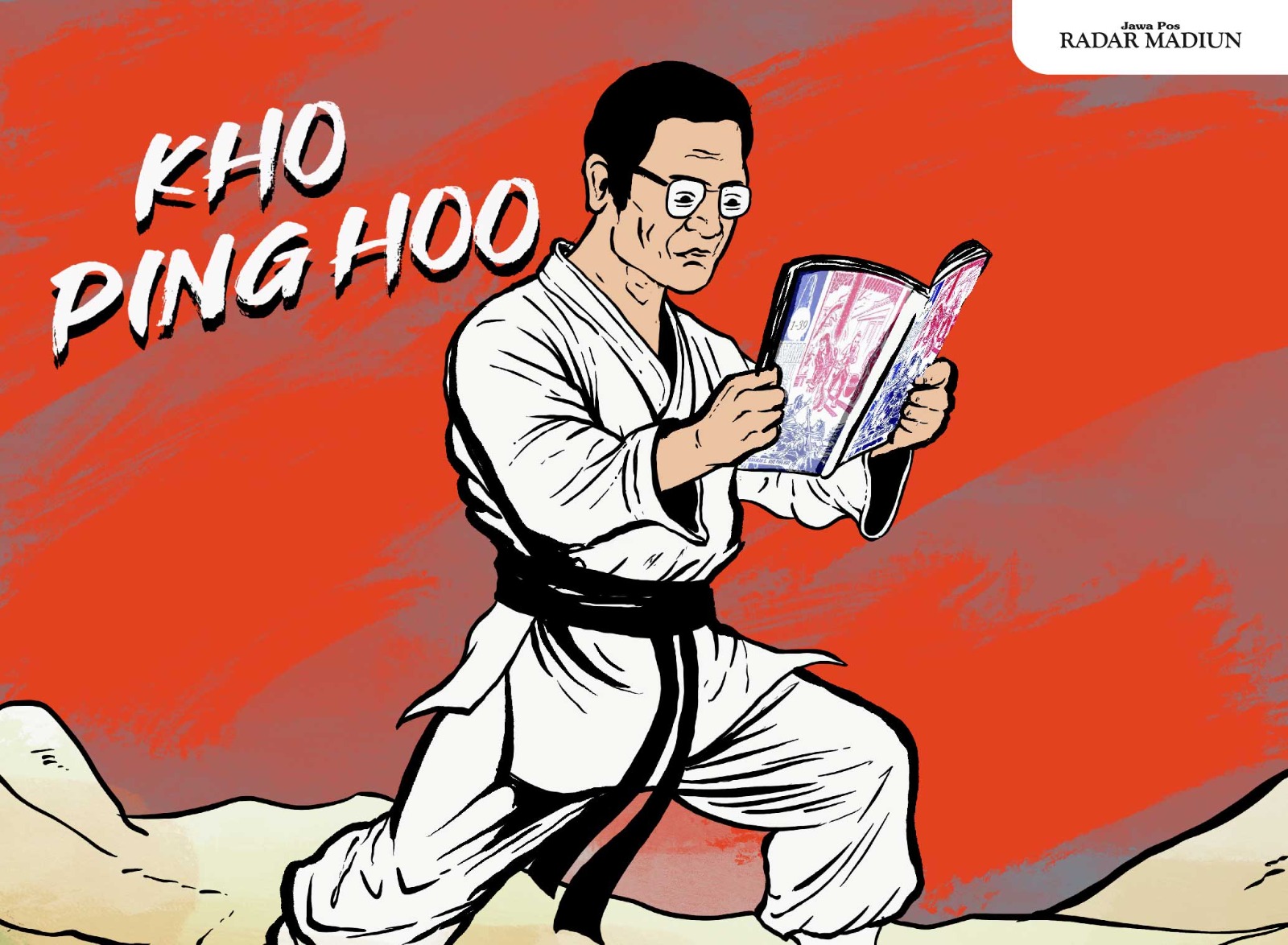 Kho Ping Hoo layak disebut sebagai Bapak Cerita Silat Indonesia.