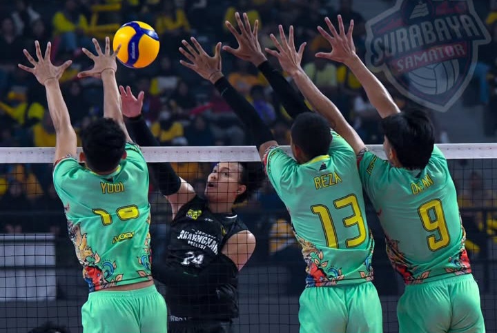 Samator kalah 1-3 tadi malam.
