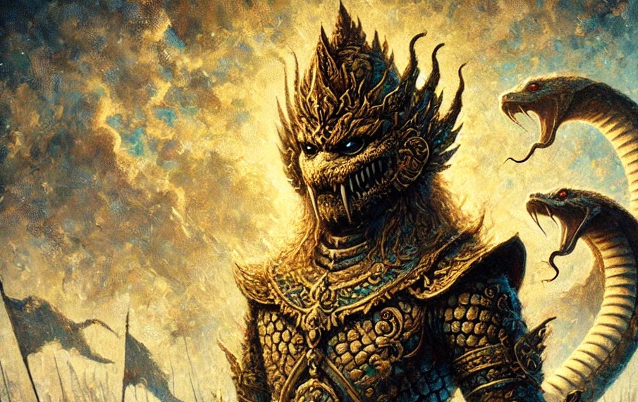 Ilustrasi tokoh wayang Hardawalika