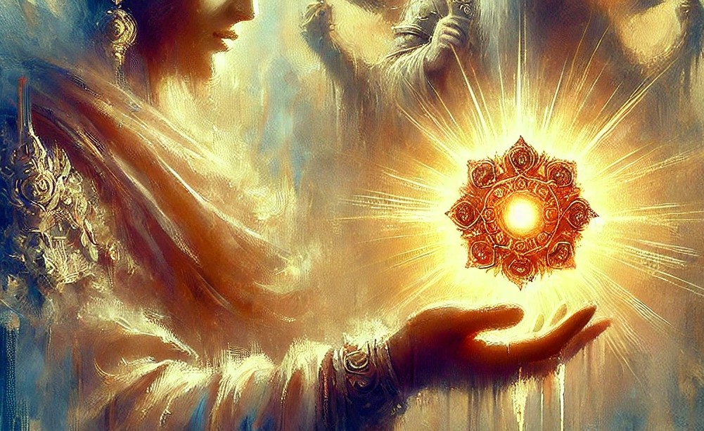 Ilustrasi senjata Jamus Kalimasada