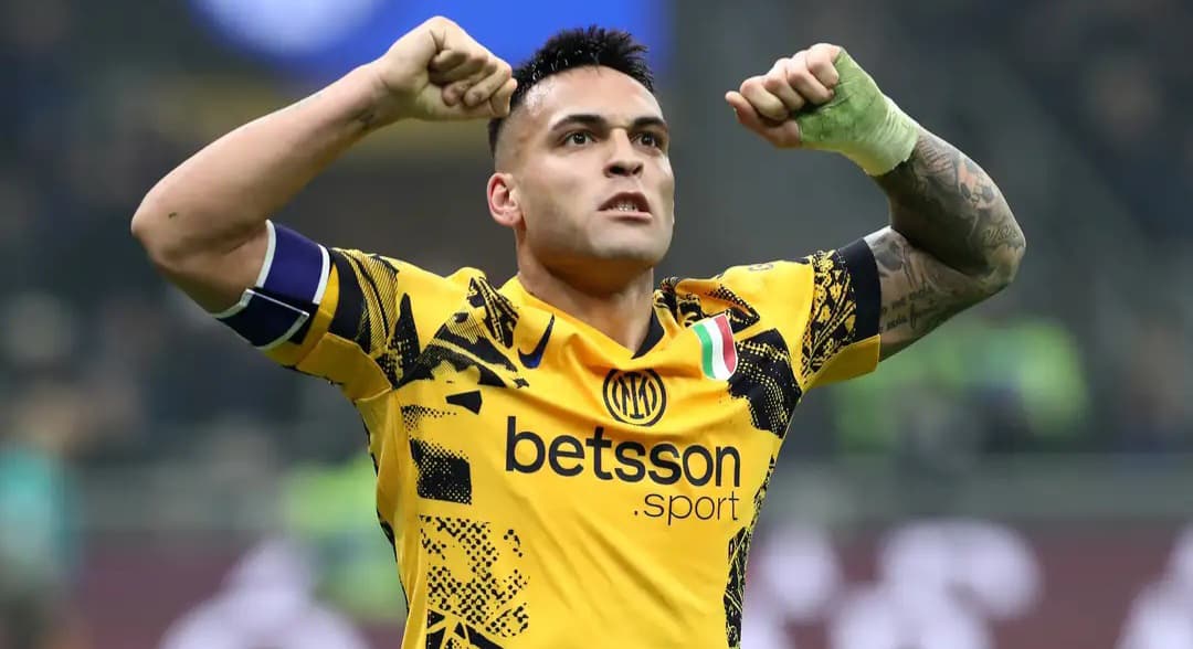 Striker Inter Milan Lautaro Martinez