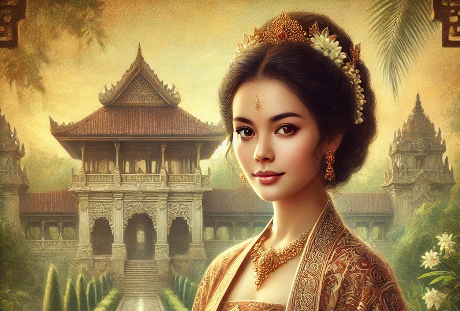 Ilustrasi tokoh wayang Dursilawati