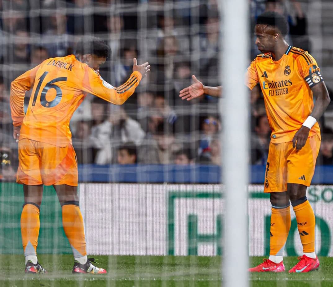 Endrick menjadi aktor kemenangan Real Madrid vs Sociedad.