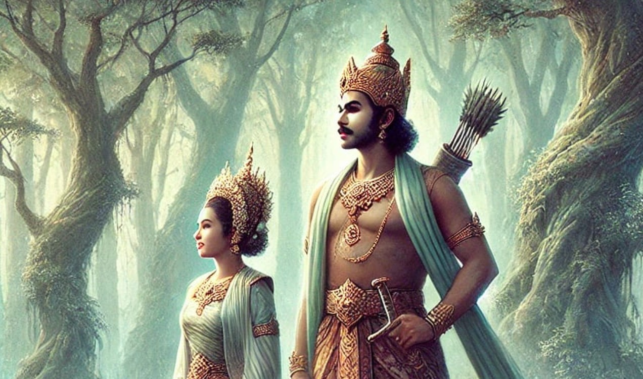Ilustrasi lakon wayang Rama Tundhung