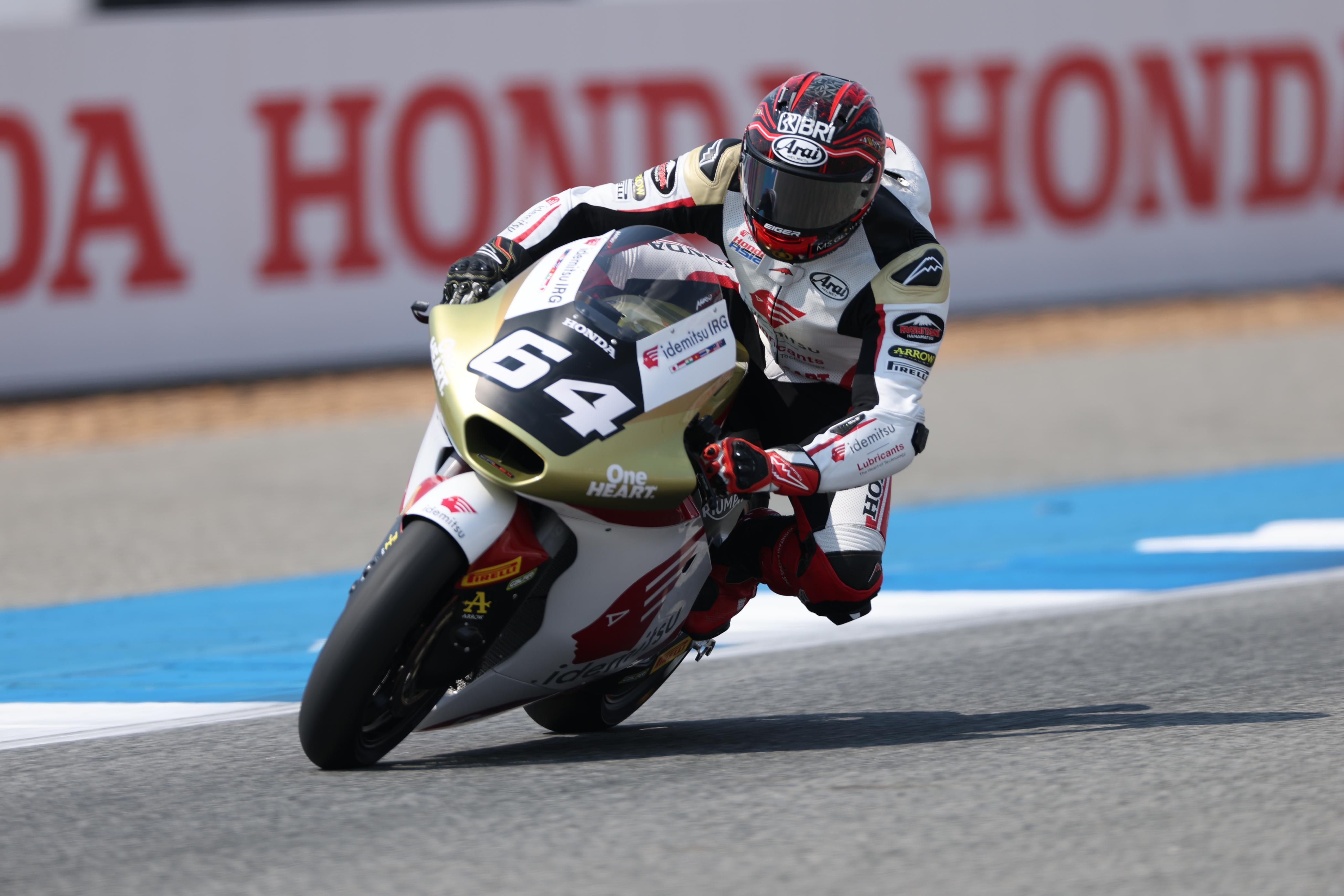 Pembalap Moto2 Mario Aji