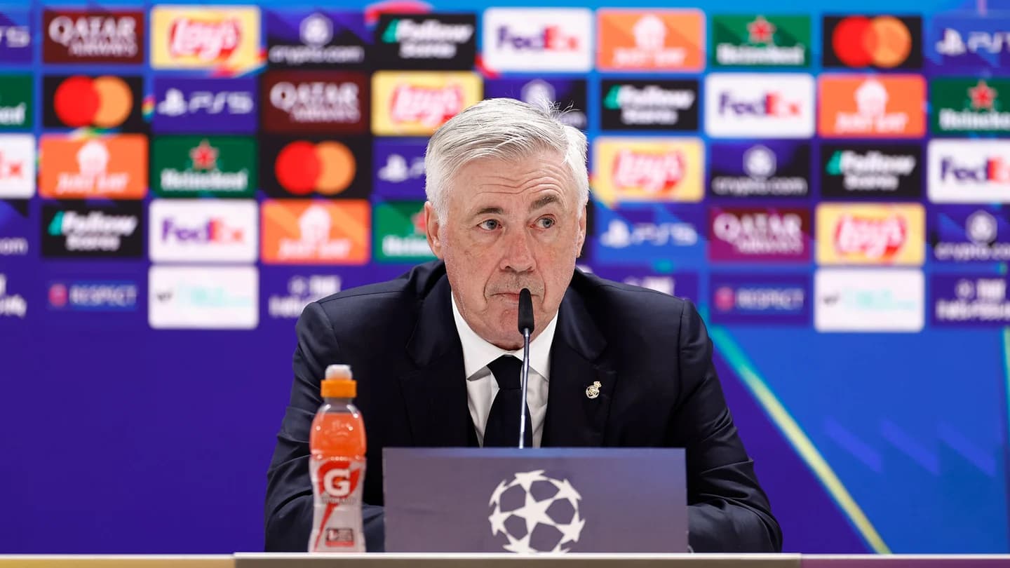 Pelatih Real Madrid Carlo Ancelotti