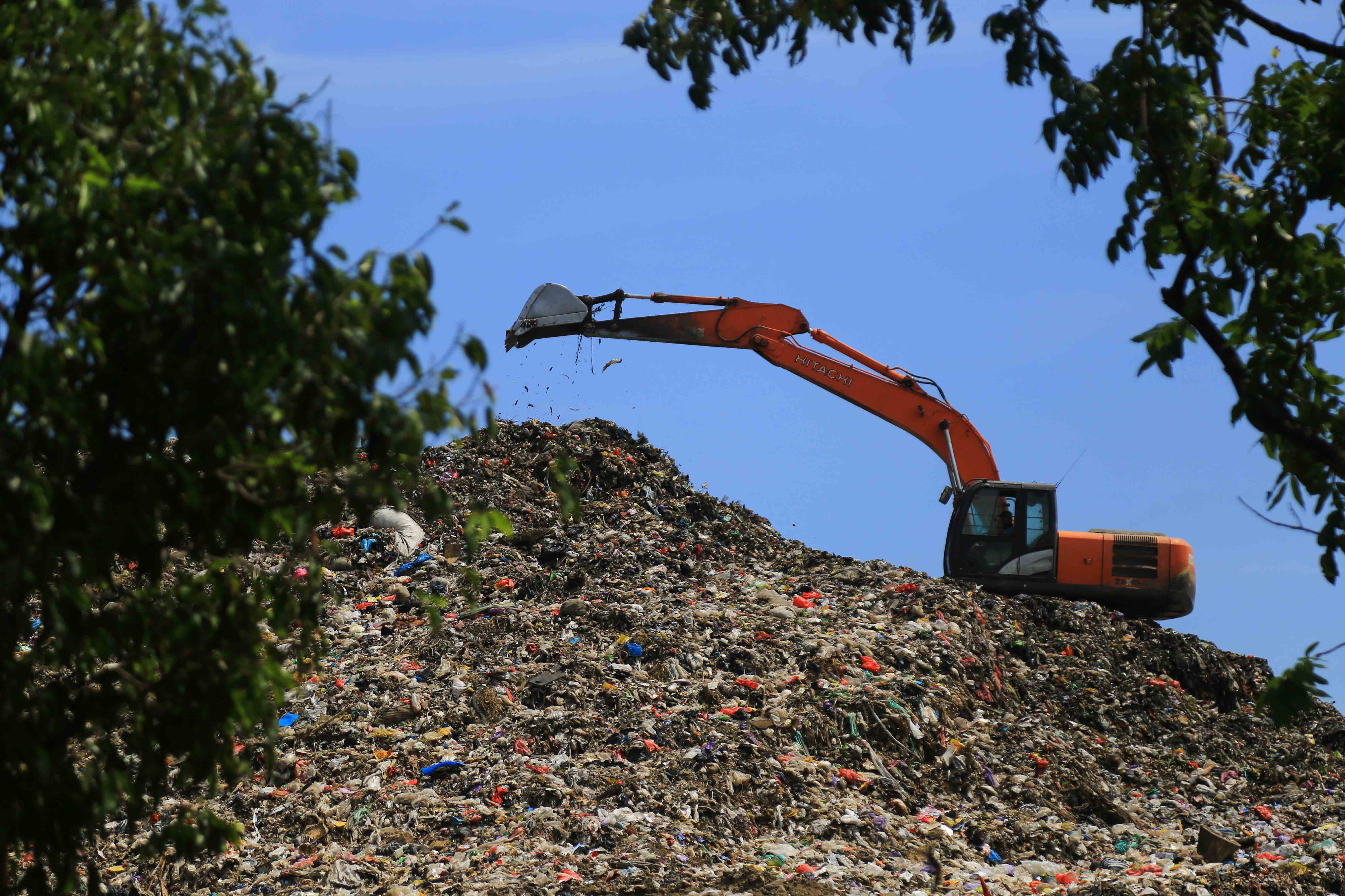 Ilustrasi TPA WInongo di Kota Madiun.