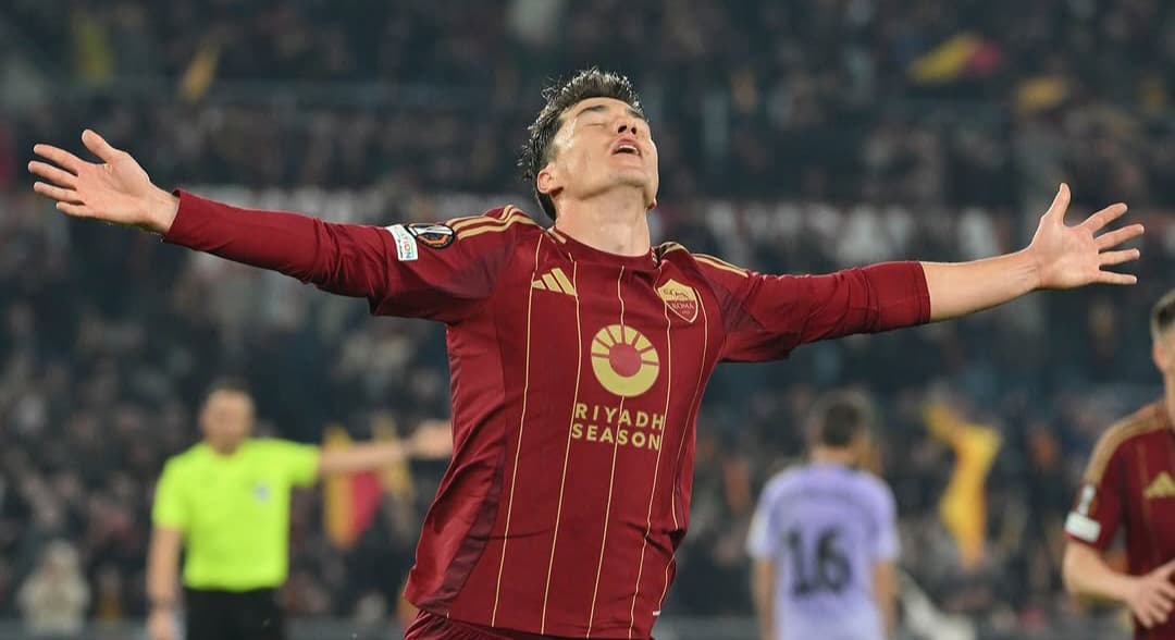 Eldor Shomurodov, pemain AS Roma