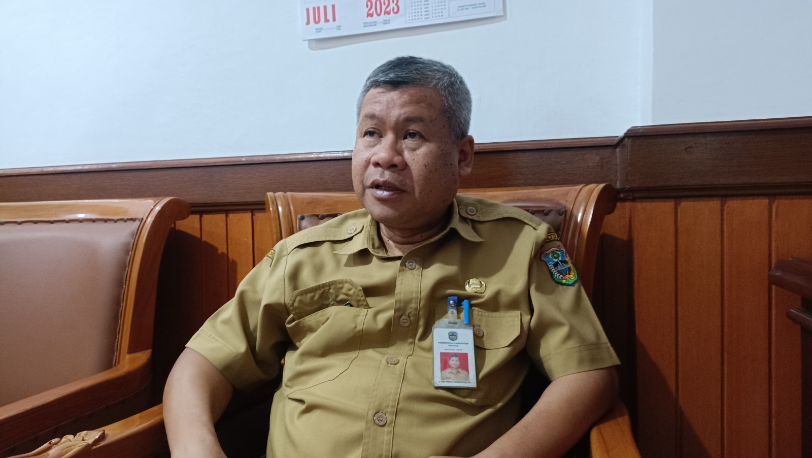 Sekda Pacitan Heru Wiwoho