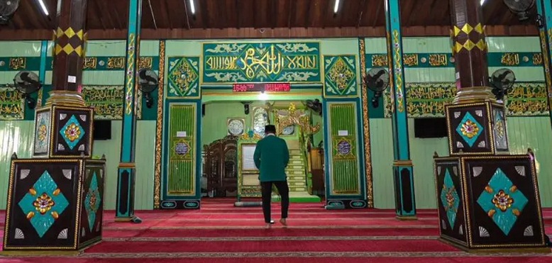 SEJARAH: Masjid Sultan Surianyah, Kalimantan Selatan. (KEMENPAR)