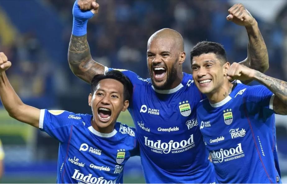 Para pemain Persib Bandung.