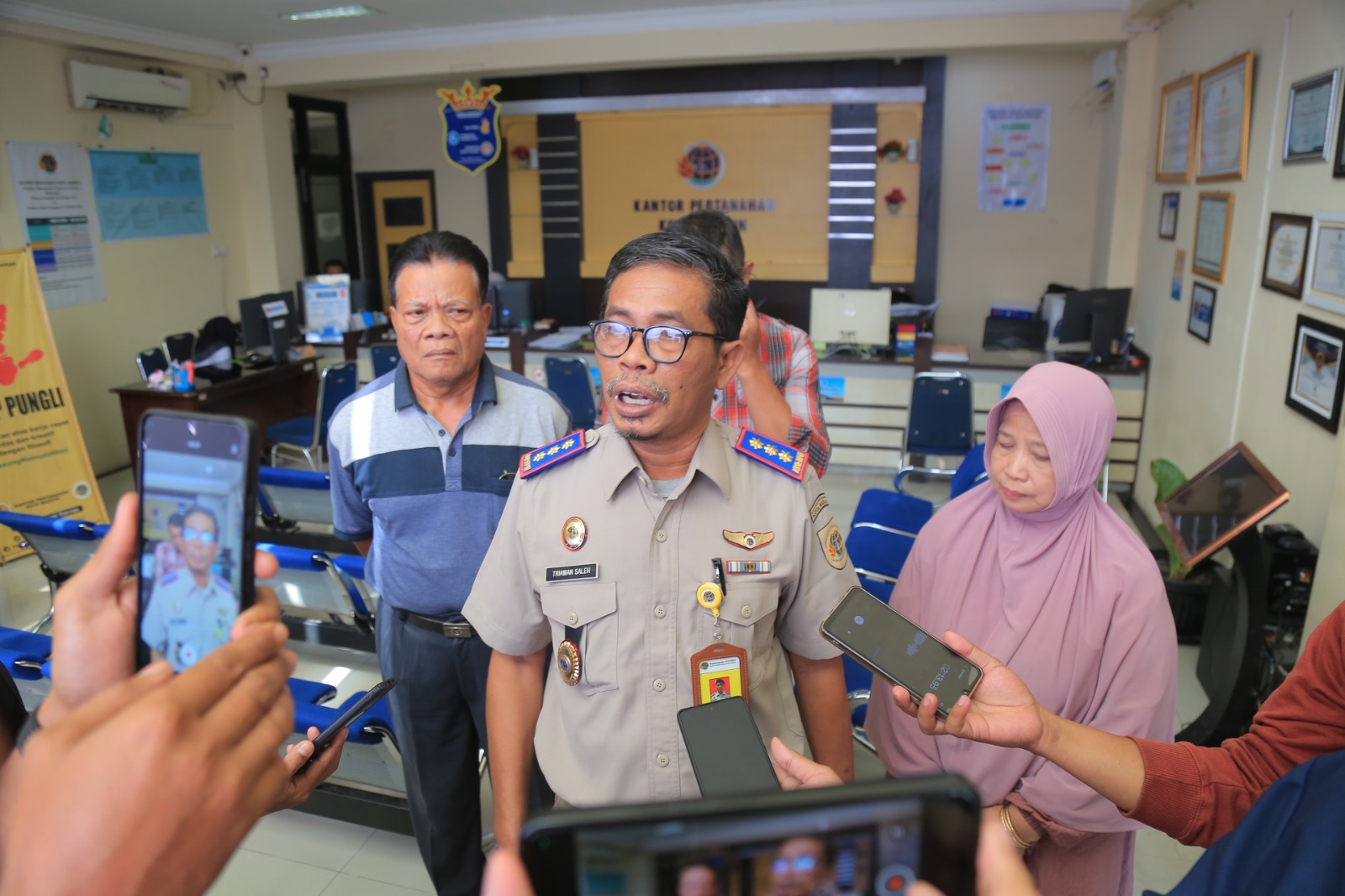 Kepala Kantah ATR/BPN Kota Madiun, Triawan Saleh.
