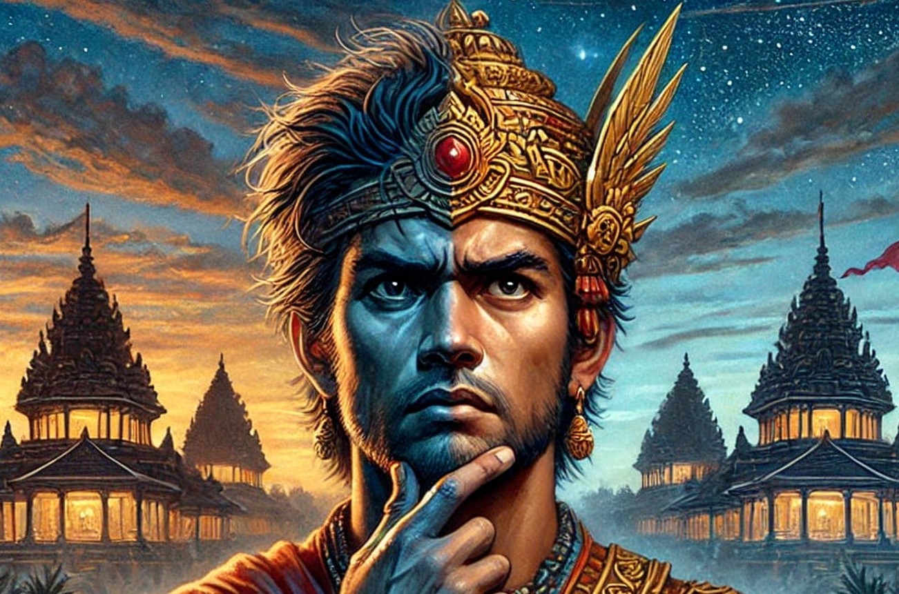 Ilustrasi tokoh wayang Raden Dasawilukrama