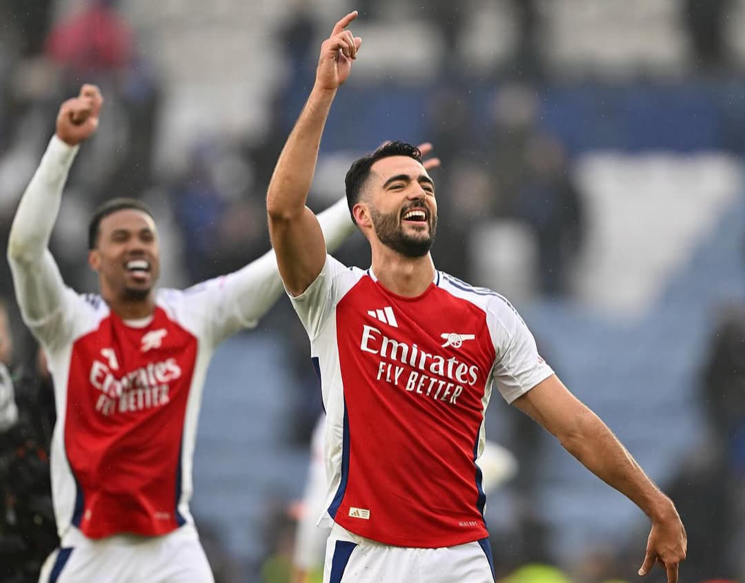 Mikel Merino, gelandang Arsenal yang disulap Mikel Arteta menjadi striker.