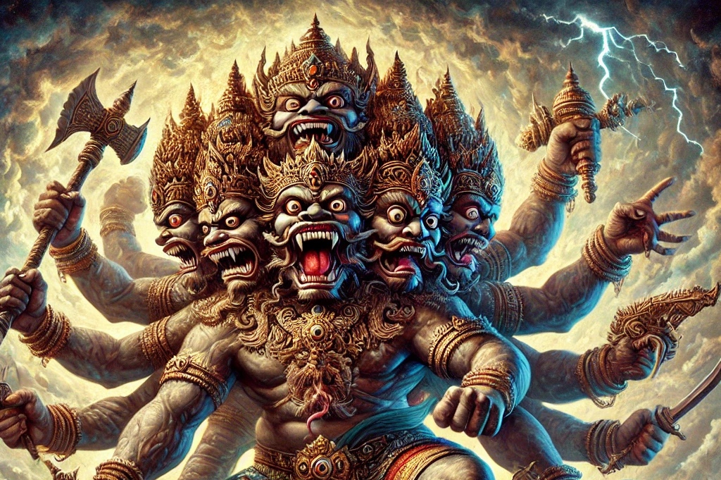 Ilustrasi tokoh wayang Brahala