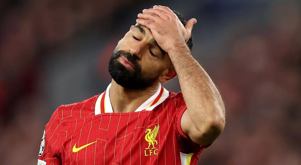 Penyerang Liverpool Mo Salah.