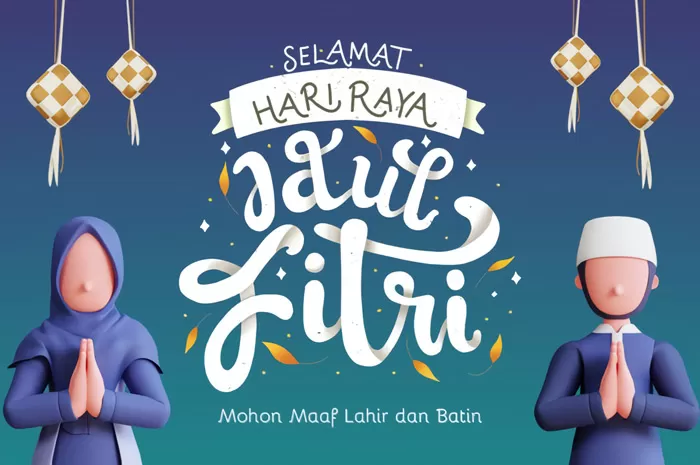 Ilustrasi Ucapan Hari Raya Idul Fitri