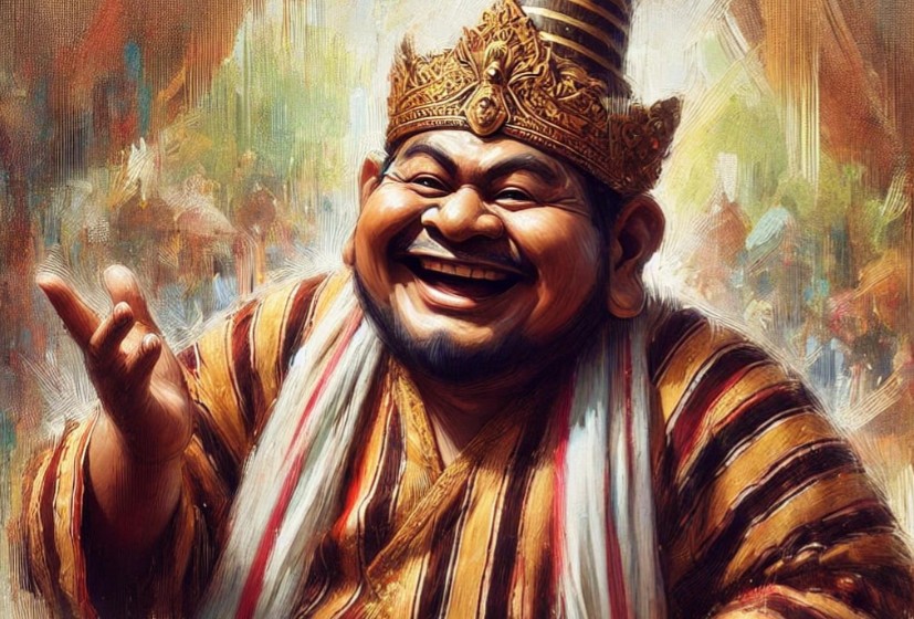 Ilustrasi tokoh wayang Bawor