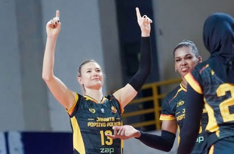 Neriman dan Bethania saat masih berseragam Popsivo Polwan.