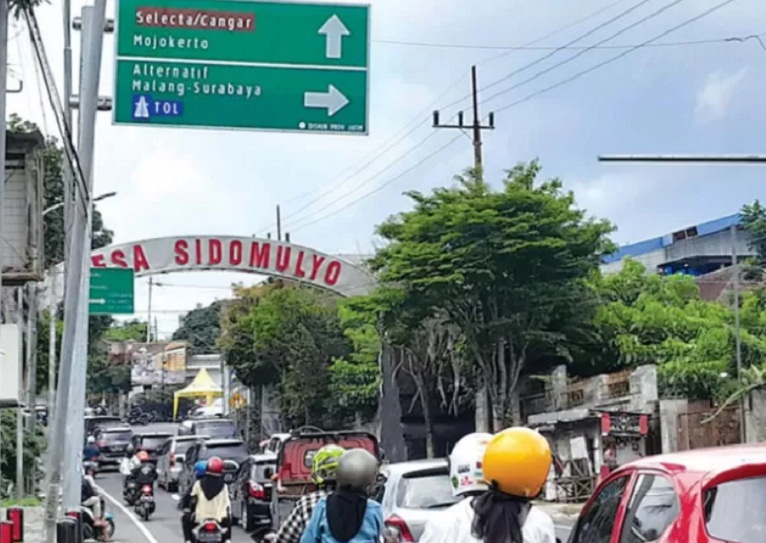 ATI-ATI: Salah siji titik rawan macet ing Kota Batu. (DOKUMEN/RADAR MALANG)