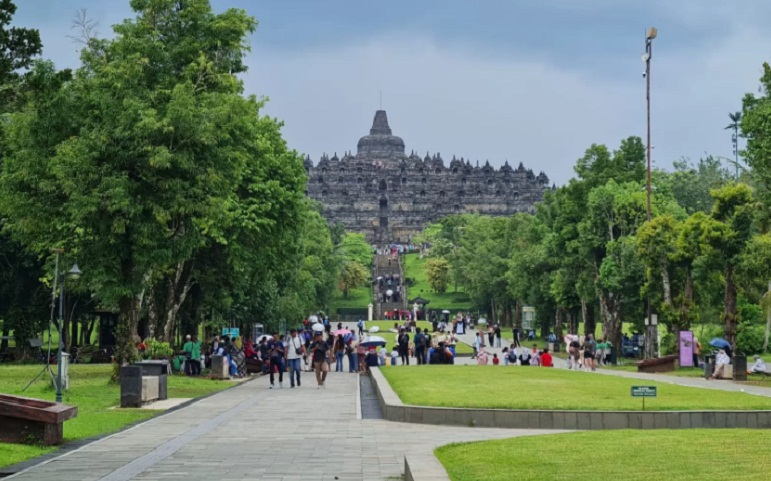 SEJARAH: Candi Borobudur, Kabupaten Magelang, Jawa Tengah. (DOKUMEN//RADAR JOGJA)