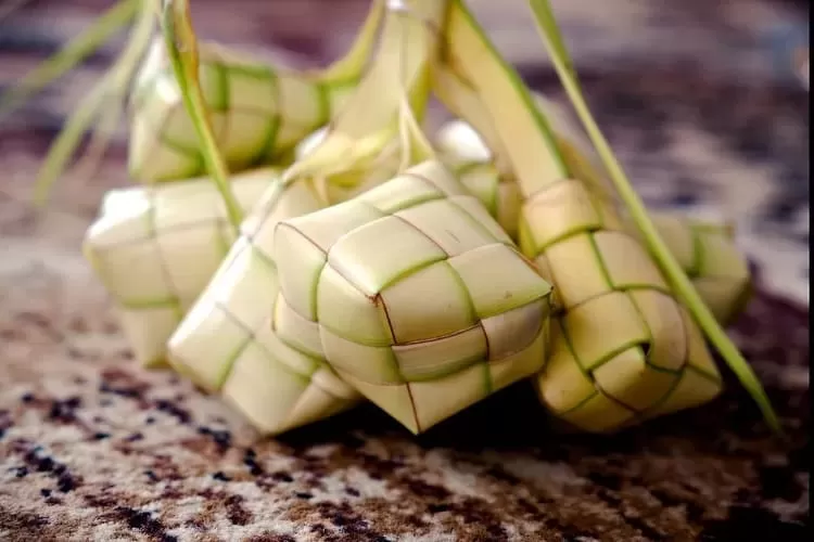 Ilustrasi Ketupat Lebaran