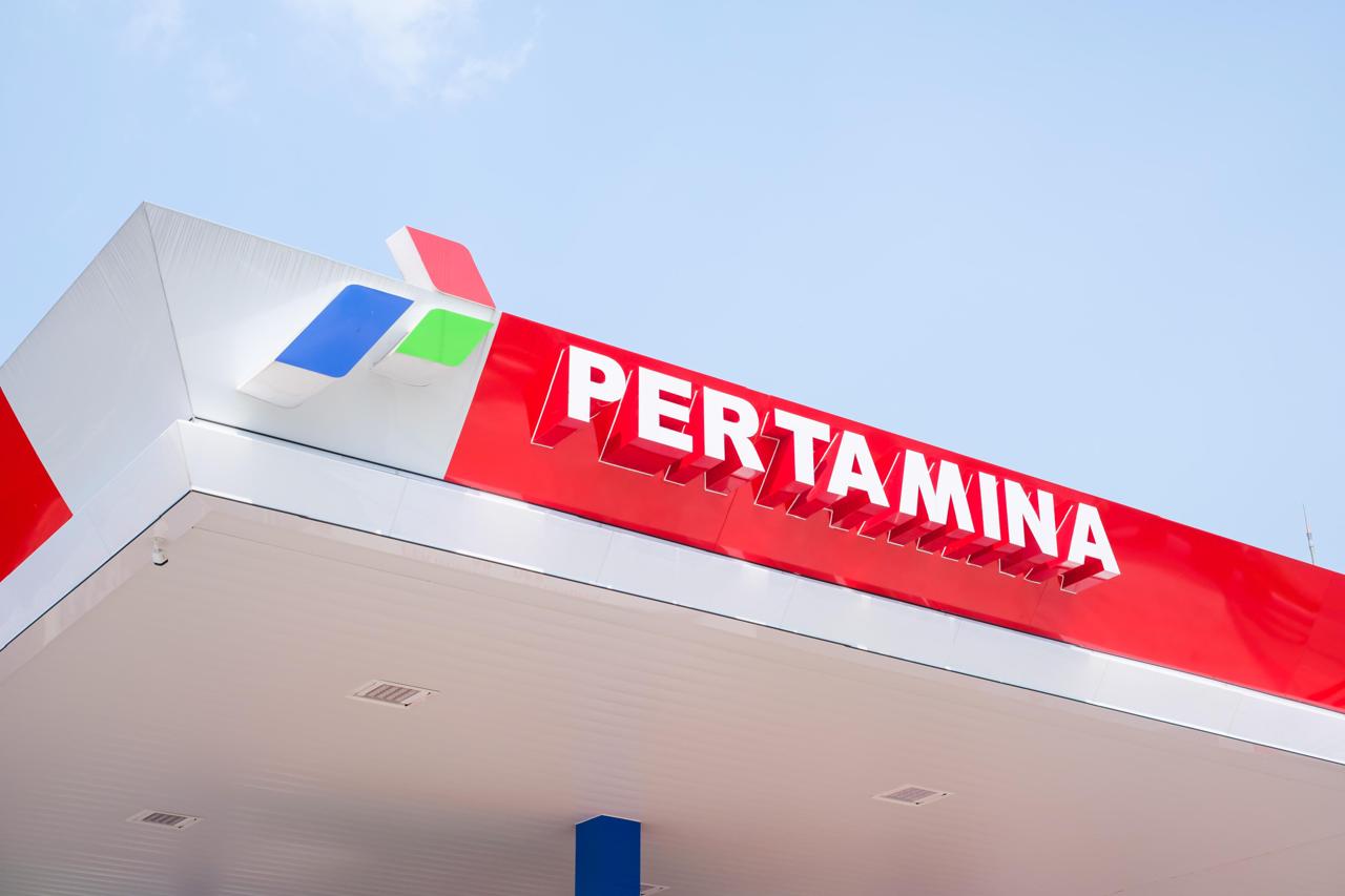 Ilustrasi SPBU Pertamina.
