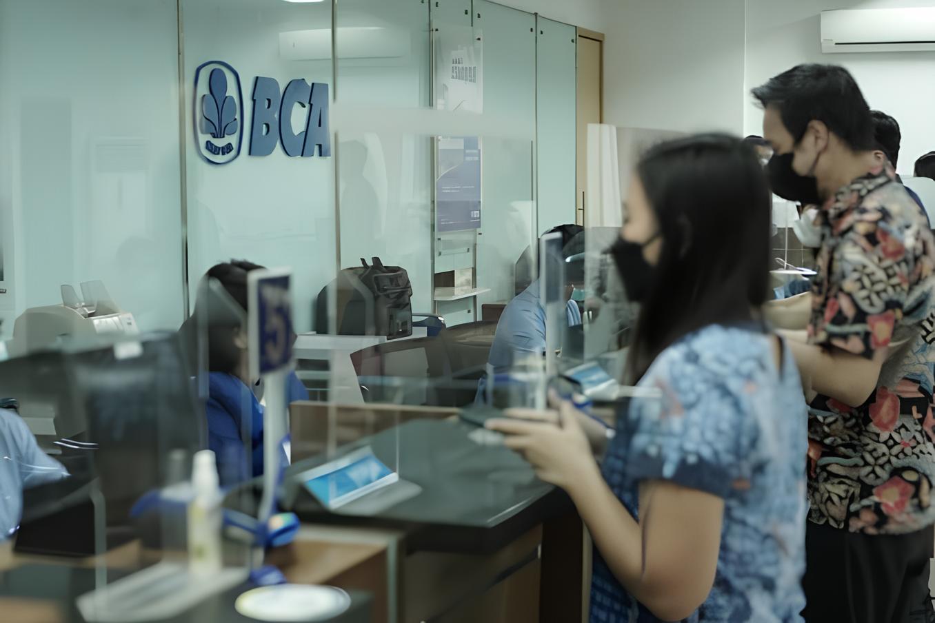 Ilustrasi layanan BCA.