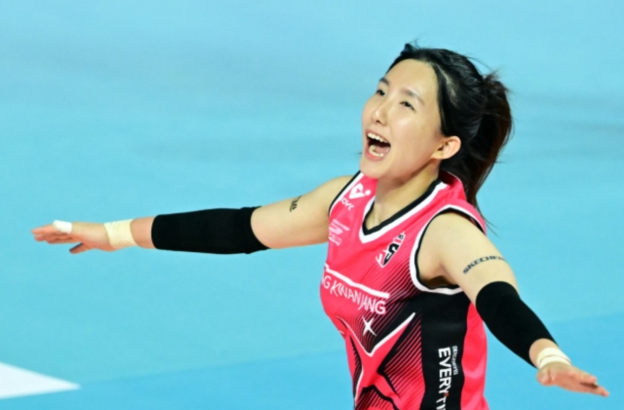 Noh Ran, pemain senior Red Sparks, rekan setim Megawati Hangestri.