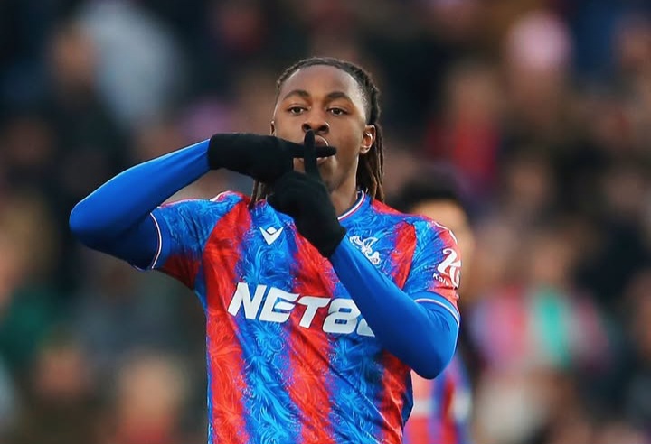 Eberechi Eze jadi andalan Crystal Palace di musim lalu.