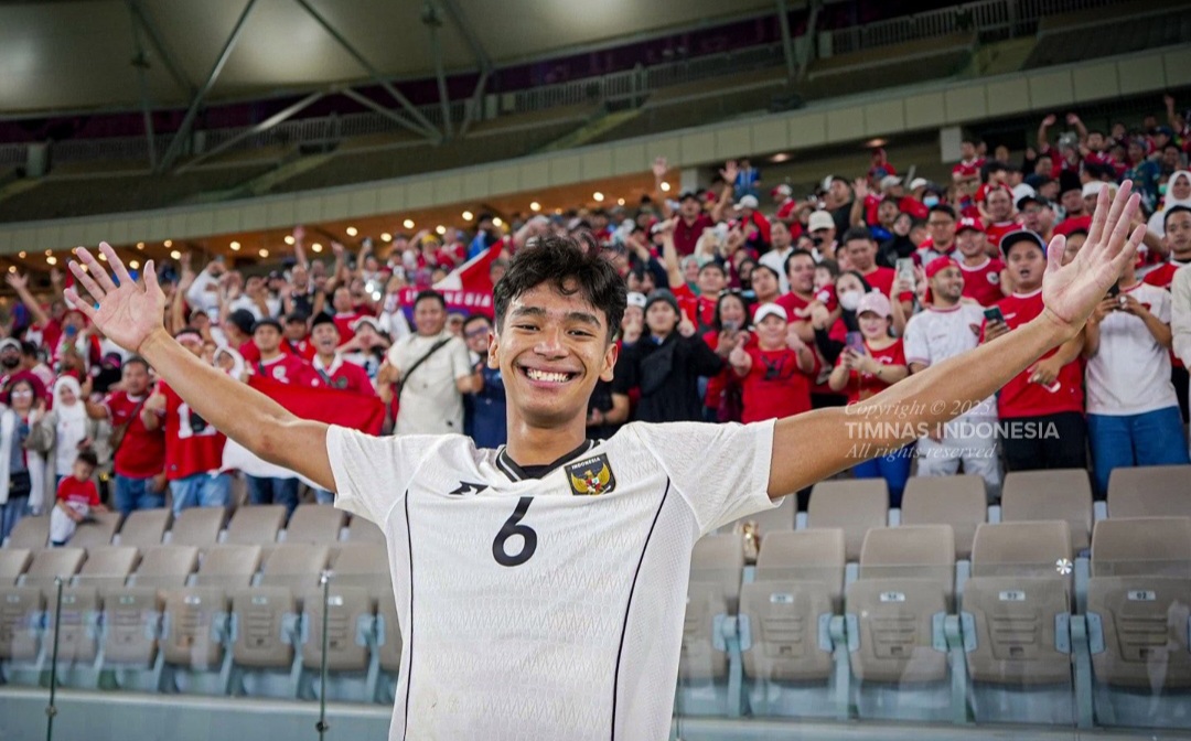 Evandra menjadi pemain terbaik dalam laga Indonesia vs Korea Selatan di ajang  Piala Asia U-17