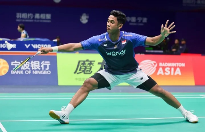 Alwi Farhan akan turun di nomor tunggal putra hari ini.